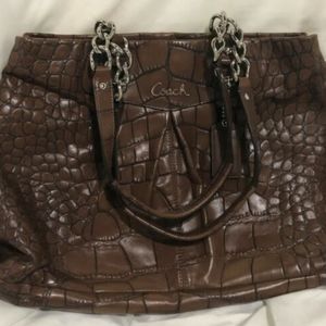 Coach hand bag